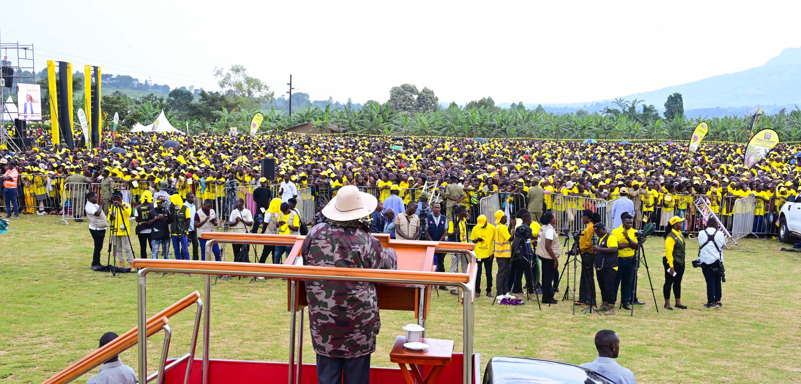 President Museveni In Ibanda, Pledges Coffee Processing Facility - 29-Nov-2025