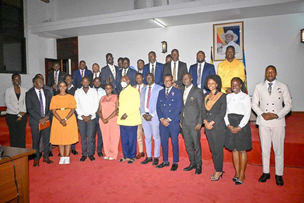 President Museveni meets Inter-University Guild Leaders - 7-Jan-2026 State Lodge Nakasero
