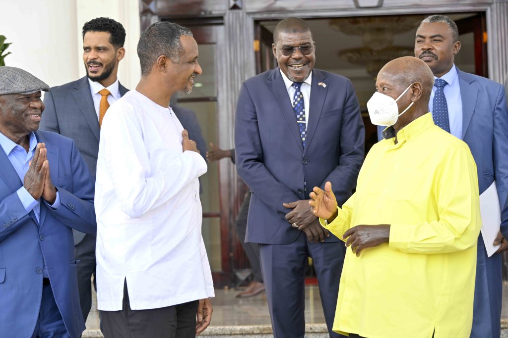 President Museveni Hosts Sudan’s RSF Leader Mohamed Hamdan Dagalo - State House Entebbe - 20-Feb-2026