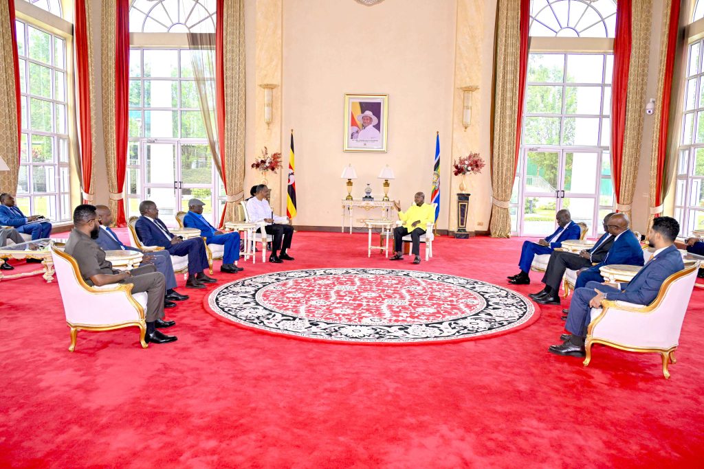 President Museveni Hosts Sudan’s RSF Leader Mohamed Hamdan Dagalo - State House Entebbe - 20-Feb-2026