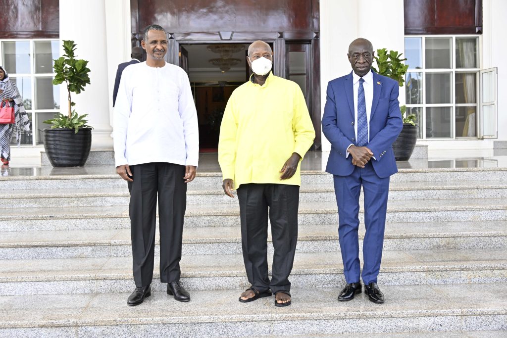 President Museveni Hosts Sudan’s RSF Leader Mohamed Hamdan Dagalo - State House Entebbe - 20-Feb-2026