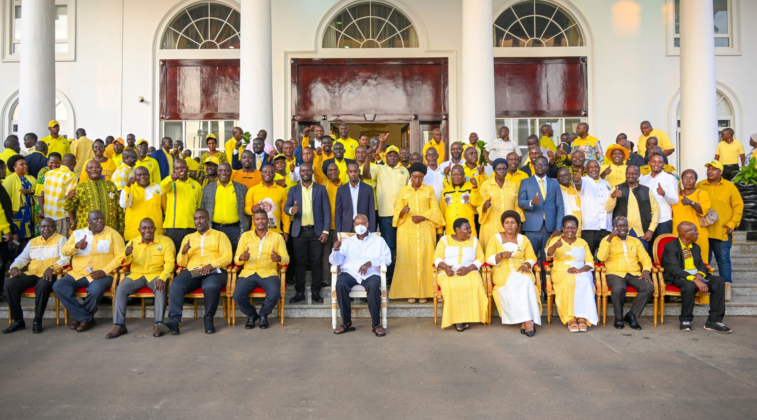 President Museveni Urges NRM Chairpersons To Promote Wealth Creation, Accountability And Service Delivery President Museveni Meets NRM Chairpersons - State House Entebbe – 13-Feb-2026