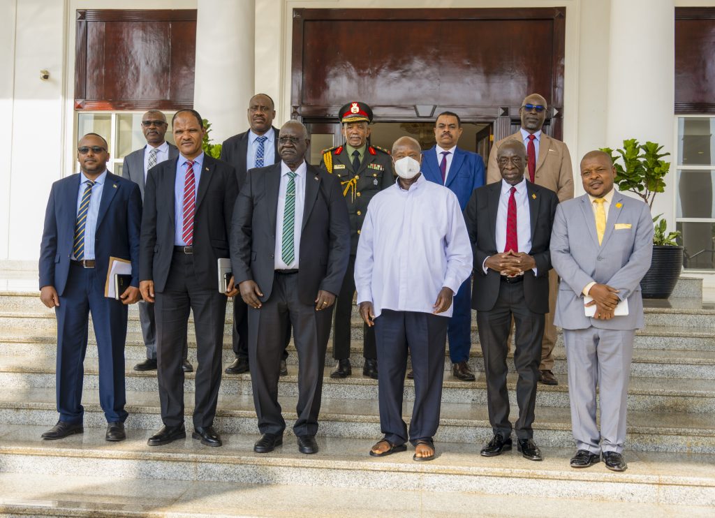President Museveni Meets Sudan’s Sovereignty Council Deputy Chairman Malik Agar - State House Entebbe - 13-Feb-2026