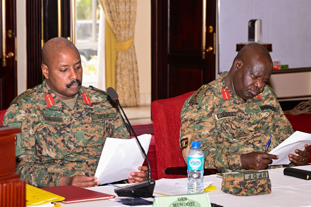 President Museveni Meets UPDF High Command - State House Entebbe - 24-Feb-2026