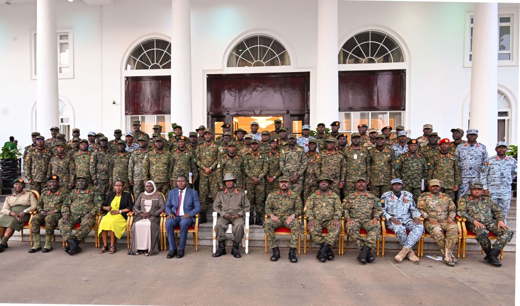 President Museveni Meets UPDF High Command - State House Entebbe - 24-Feb-2026