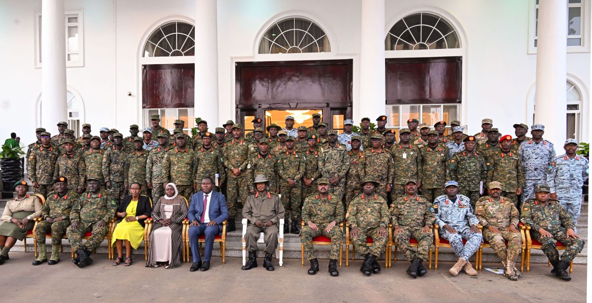 President Museveni Meets UPDF High Command - State House Entebbe - 24-Feb-2026