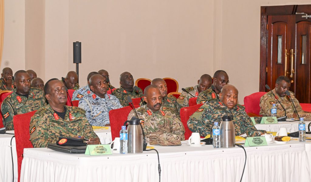 President Museveni Meets UPDF High Command - State House Entebbe - 24-Feb-2026