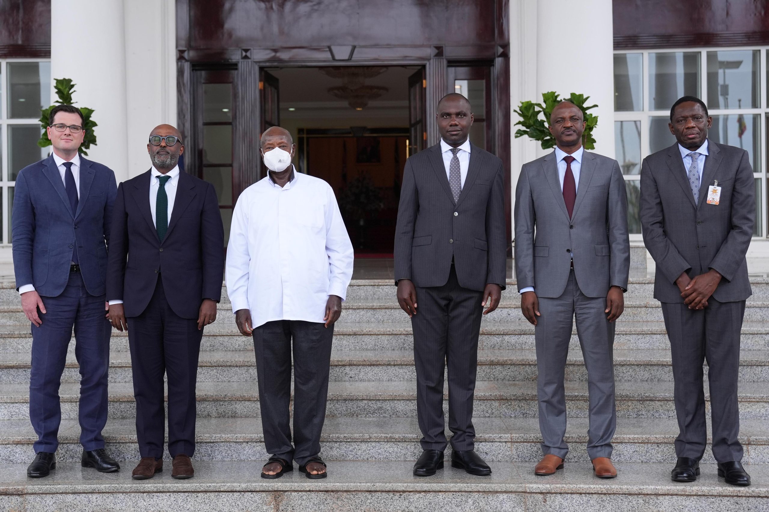 President Museveni, IMF African Department Director Discuss Economic Growth And Tax Base Expansion President Museveni meets Abebe Aemro Selassie IMF Director - State House Ebb - 17-Feb-2026