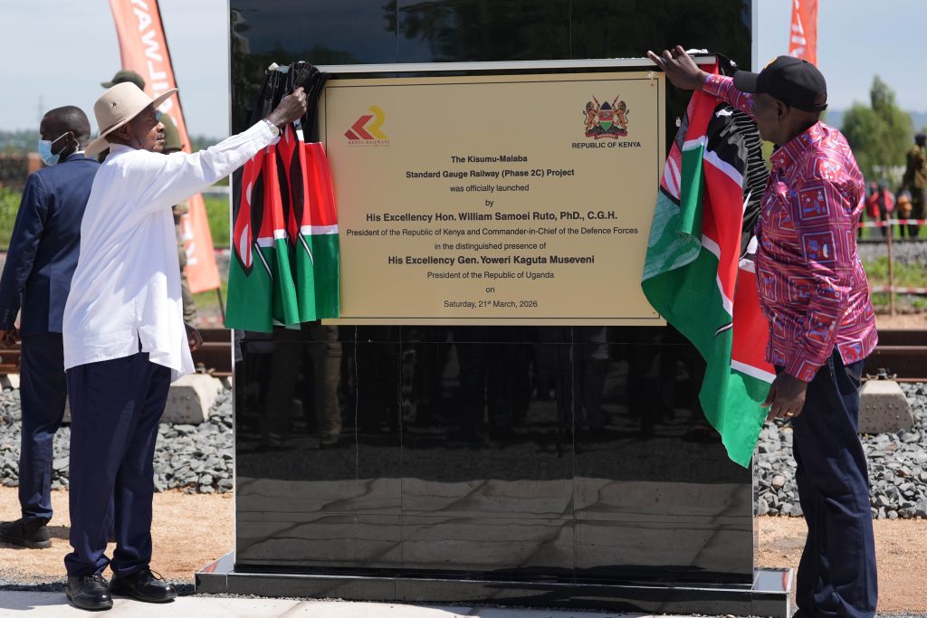 Launch of the Kisumu - Malaba SGR Phase ii - Kisumu - Kenya - 21-Mar-2026