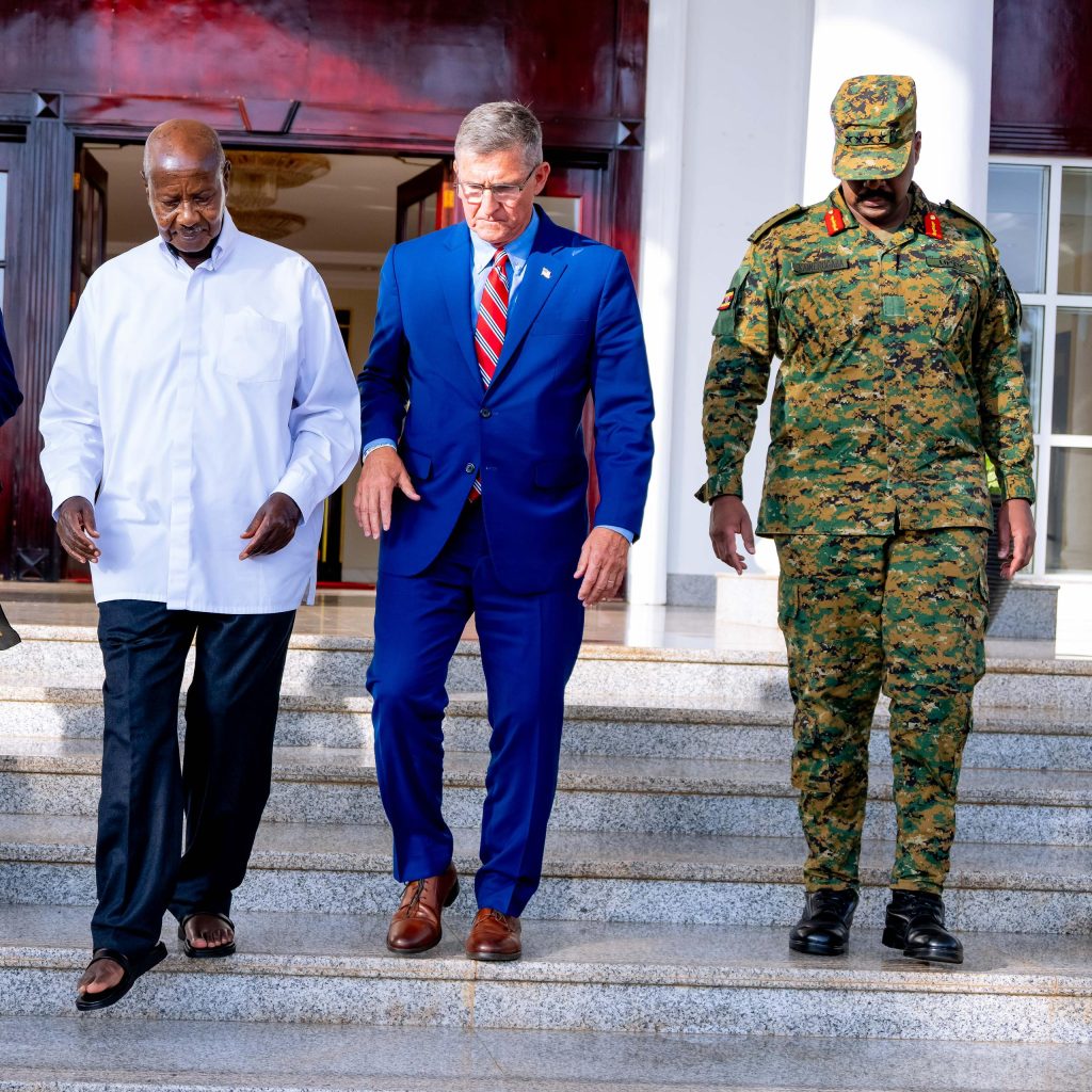 US Military General Michael Flynn Meets President Museveni - State House Entebbe - 17-Mar-2026