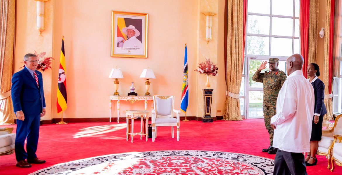 US Military General Michael Flynn Meets President Museveni - State House Entebbe - 17-Mar-2026