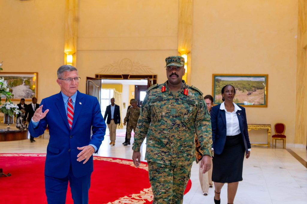 US Military General Michael Flynn Meets President Museveni - State House Entebbe - 17-Mar-2026