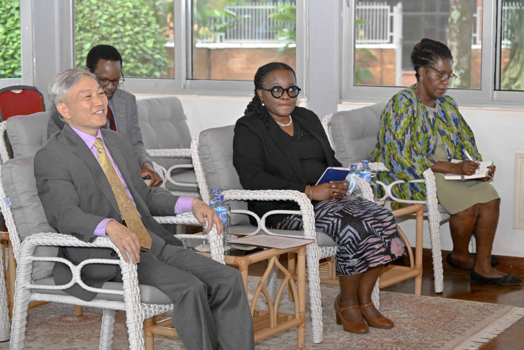 President Museveni meets World Bank Division Director Qimiao Fan on 31st March 2026 - State Lodge Nakasero