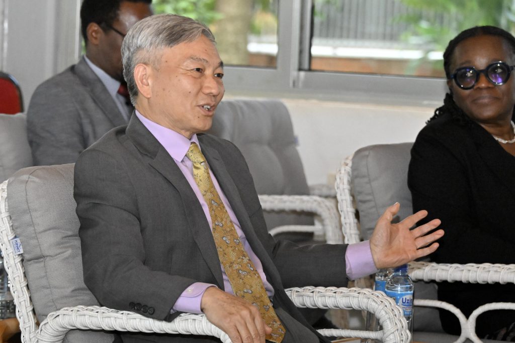 President Museveni meets World Bank Division Director Qimiao Fan on 31st March 2026 - State Lodge Nakasero