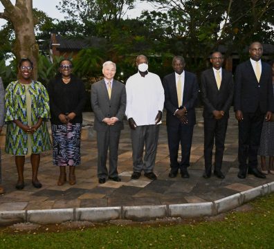 President Museveni meets World Bank Division Director Qimiao Fan on 31st March 2026 - State Lodge Nakasero