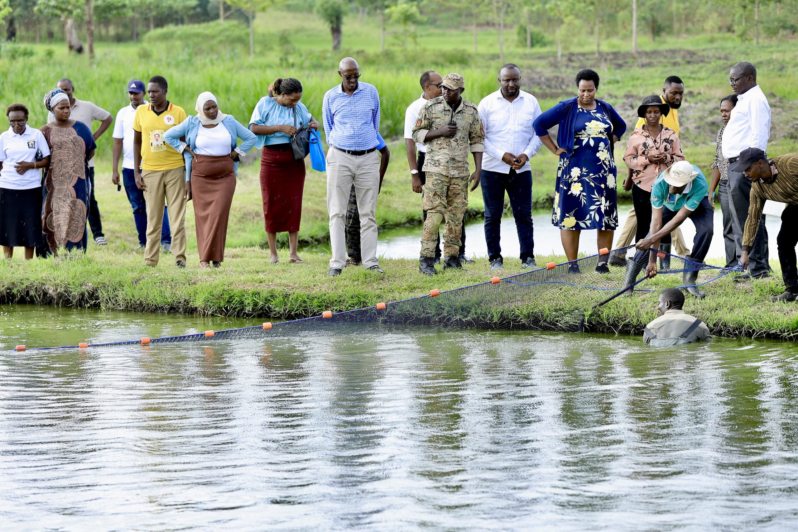 Ms Jane Barekye Launches Fish Selling At Mengo Zonal Presid Hub In Kayunga - 20-Apr-2026