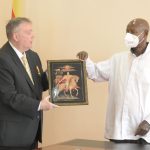 President Museveni Bids Farewell To Outgoing Russian Ambassador Vladlen Semivolos - State House Entebbe - 04-Apr-2026