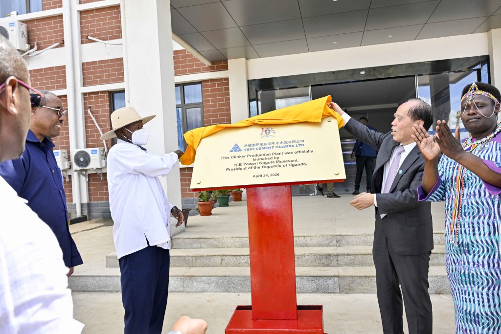 President Museveni Commissions Cement Clinker Factory In Moroto - 24-Apr-2026