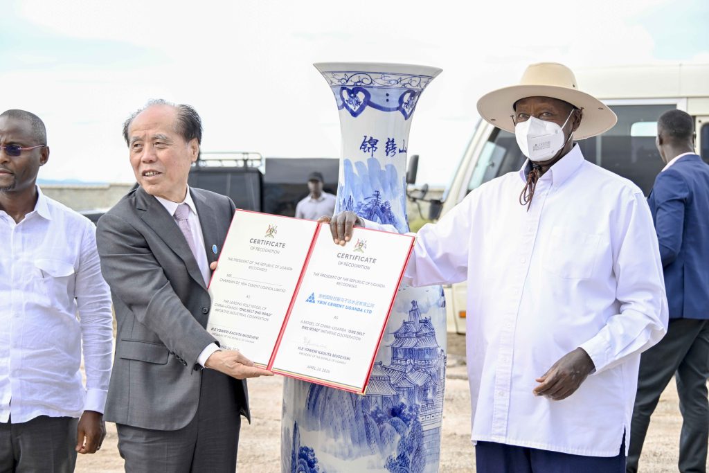 President Museveni Commissions Cement Clinker Factory In Moroto - 24-Apr-2026