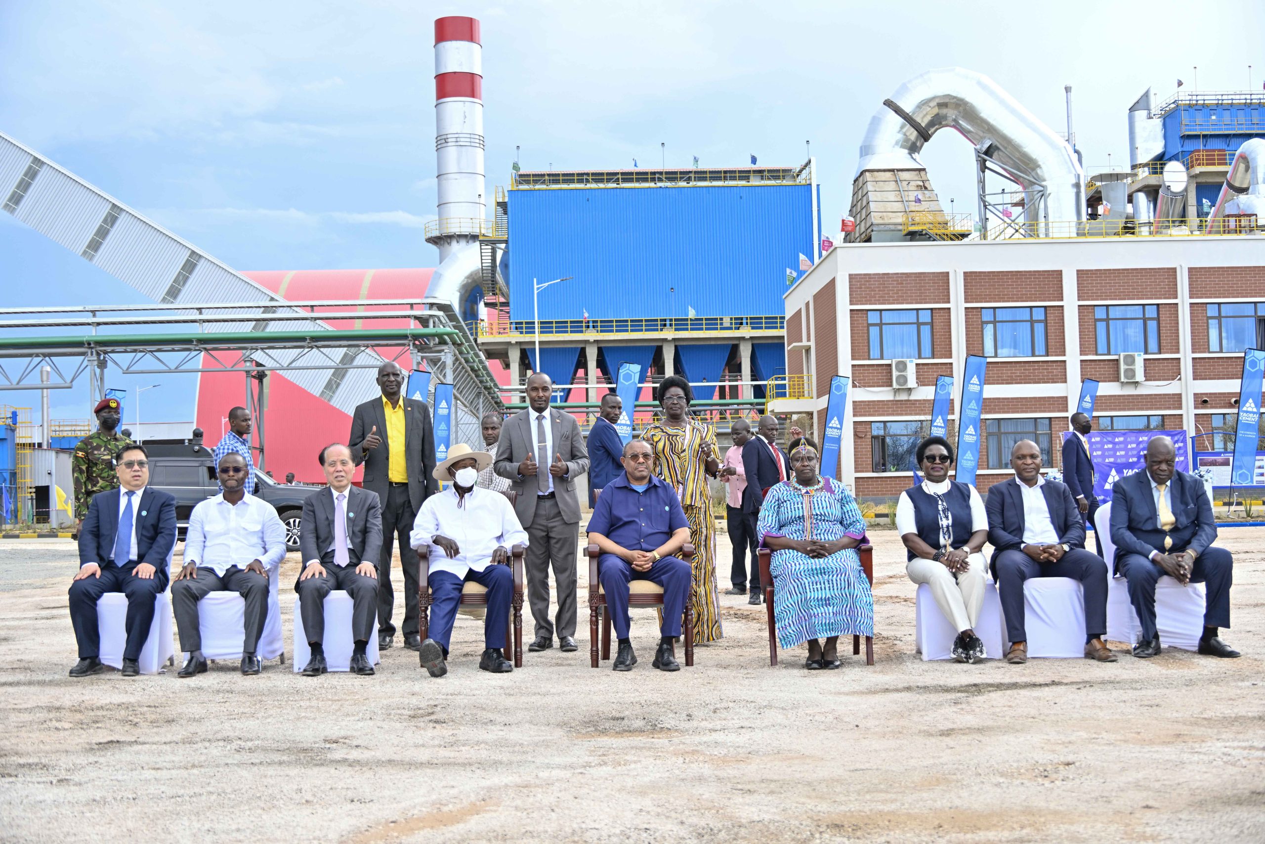 President Museveni Commissions Cement Clinker Factory In Moroto - 24-Apr-2026