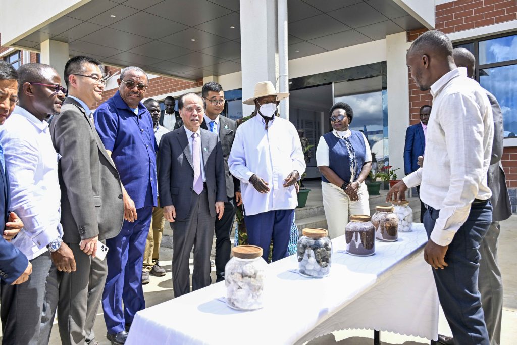 President Museveni Commissions Cement Clinker Factory In Moroto - 24-Apr-2026