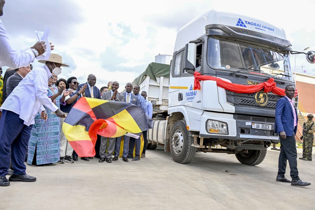 President Museveni Commissions Cement Clinker Factory In Moroto - 24-Apr-2026
