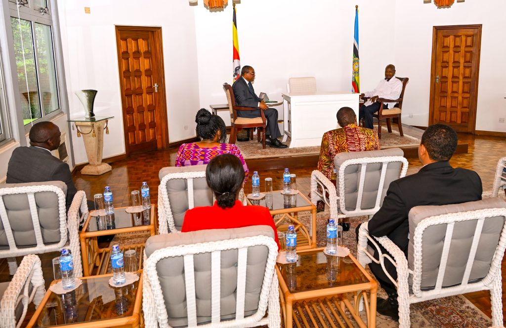 President Museveni Meets Former Ethiopian Prime Minister Hailemariam Desalegn - State Lodge Nakasero - 22-Apr-2026