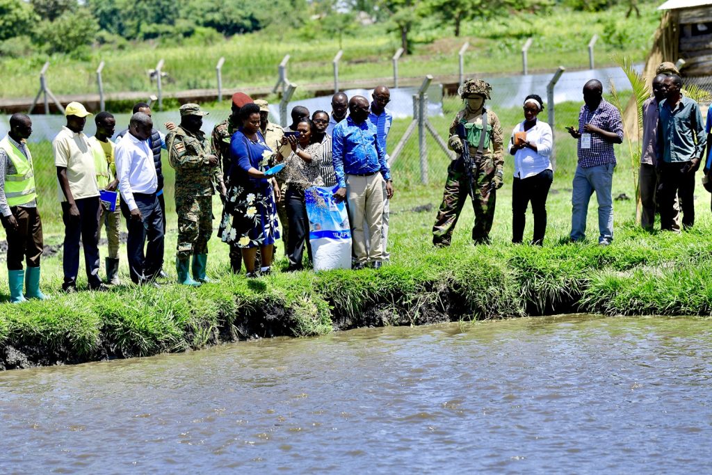 State House Comptroller Ms Jane Barekye Visits Limoto Fish Farm - 20-Apr-2026