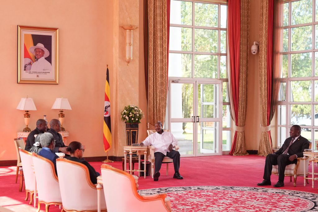 President Museveni, Gabon’s Nguema Hold Talks On Economic Transformation And Regional Cooperation