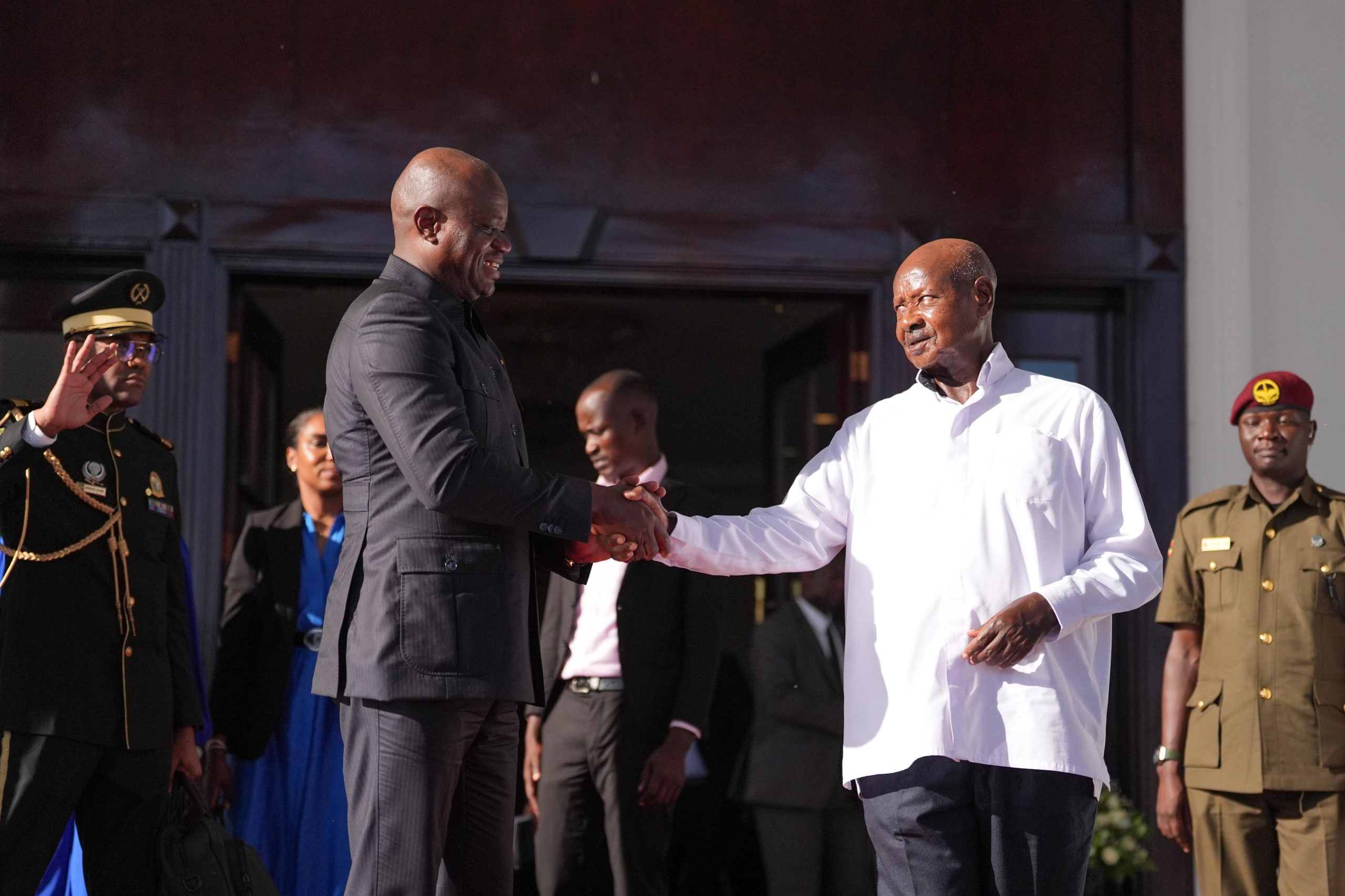 President Museveni, Gabon’s Nguema Hold Talks On Economic Transformation And Regional Cooperation President Museveni, Gabon’s Nguema Hold Talks On Economic Transformation And Regional Cooperation