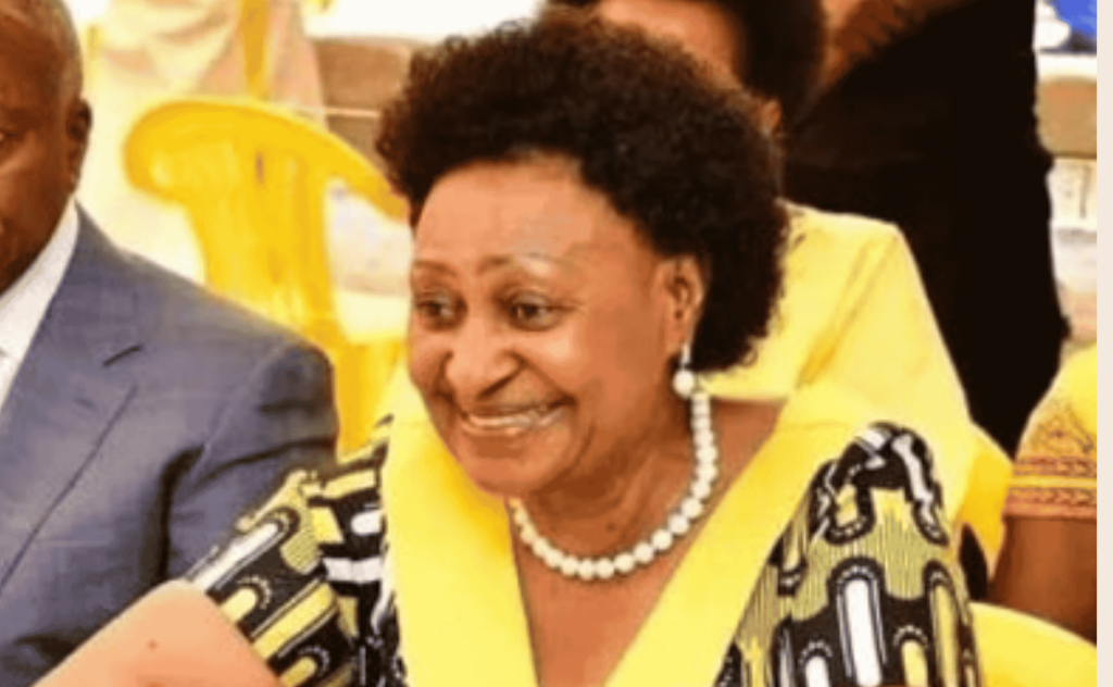 Hon. Jacqueline Mbabazi - Minister of State for Gender, Labour and Social Development (Elderly Affairs)