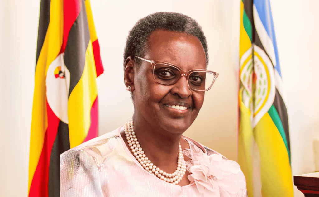 First Lady Hon. Janet Museveni - Minister For Education and Sports