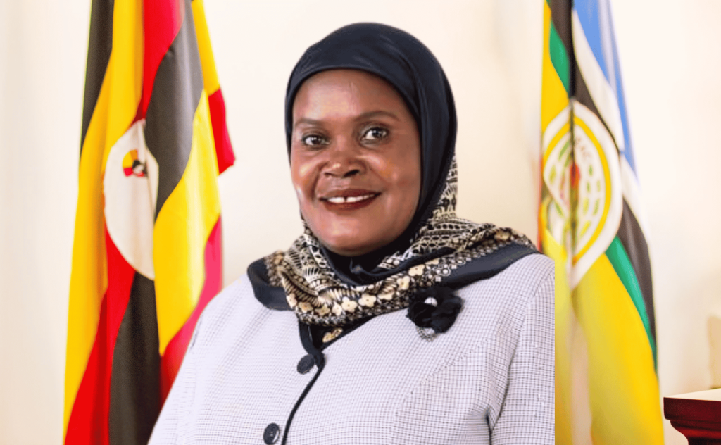 Third Deputy Prime Minister and Minister without Portfolio. Rt. Hon. Lukia Isanga Nakadama
