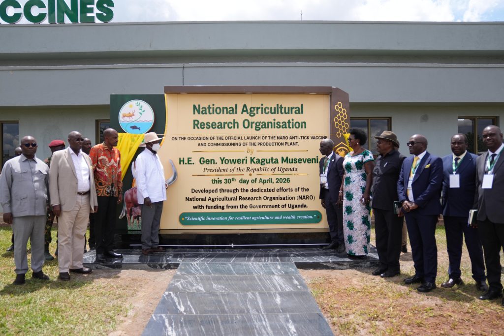 President Museveni Launches NARO Anti-tick Vaccine - Namulonge - 30-Apr-2026