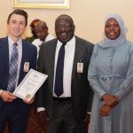 President Museveni meets US Delegation with Starlink representatives with UCC team at State House - Entebbe - 15-May-2026