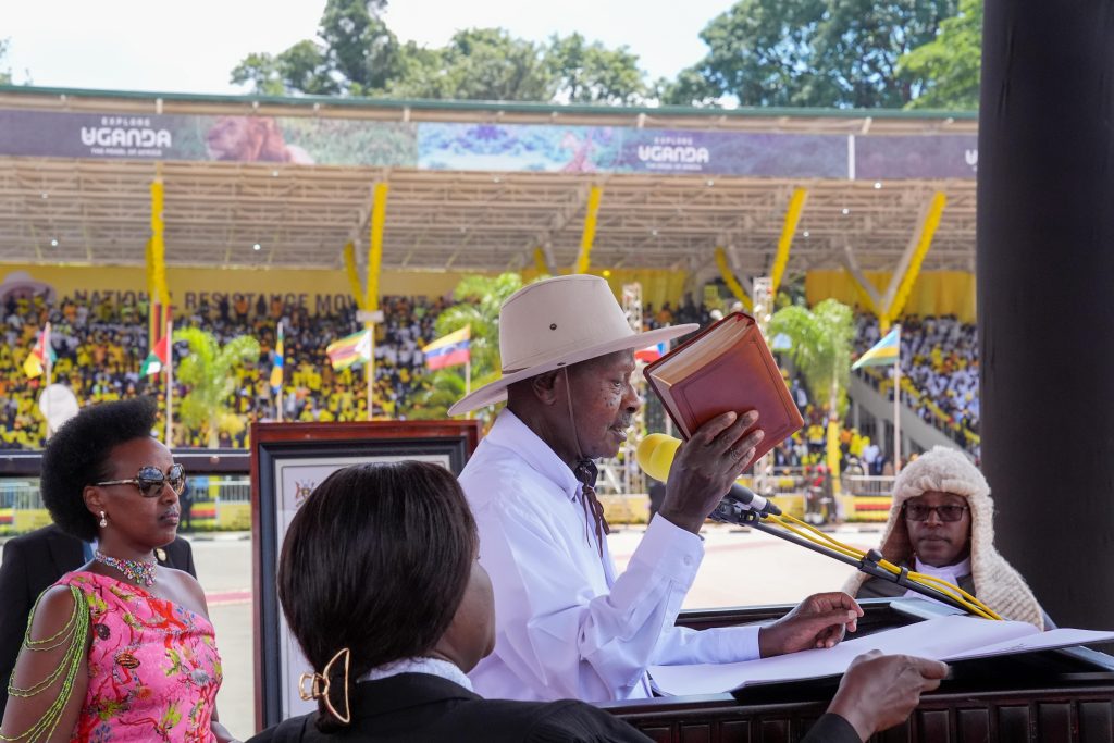 President Museveni Declares No More Sleep In New Kisanja As He Begins New Presidential Term