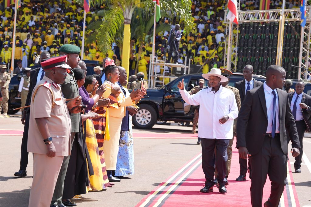 President Museveni Declares No More Sleep In New Kisanja As He Begins New Presidential Term
