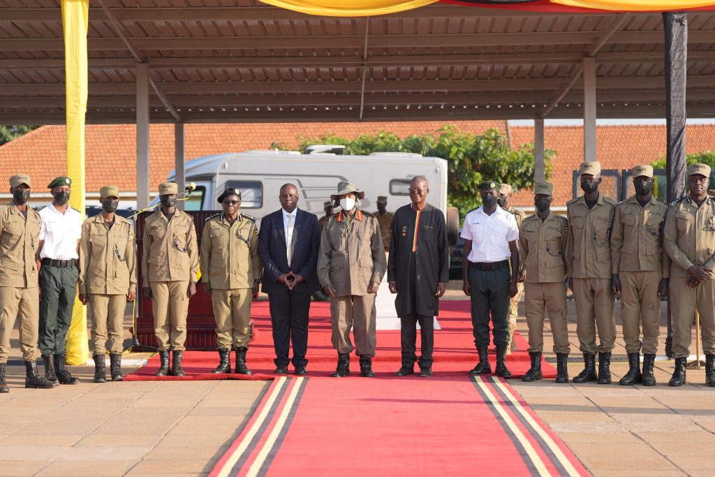 25th Passout of probational police constables & 3rd induction of Immigration officers - Kabalye - 26-Jun-2026