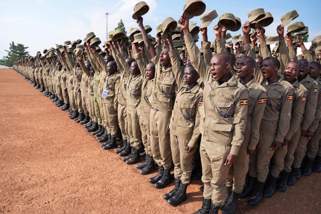 25th Passout of probational police constables & 3rd induction of Immigration officers - Kabalye - 26-Jun-2026