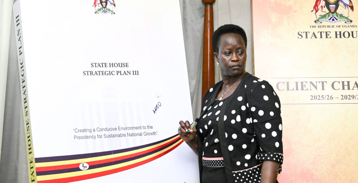 Launch of the State House Strategic Development Plan, Service Delivery Standards and Client Chapter on the 30th June 2026