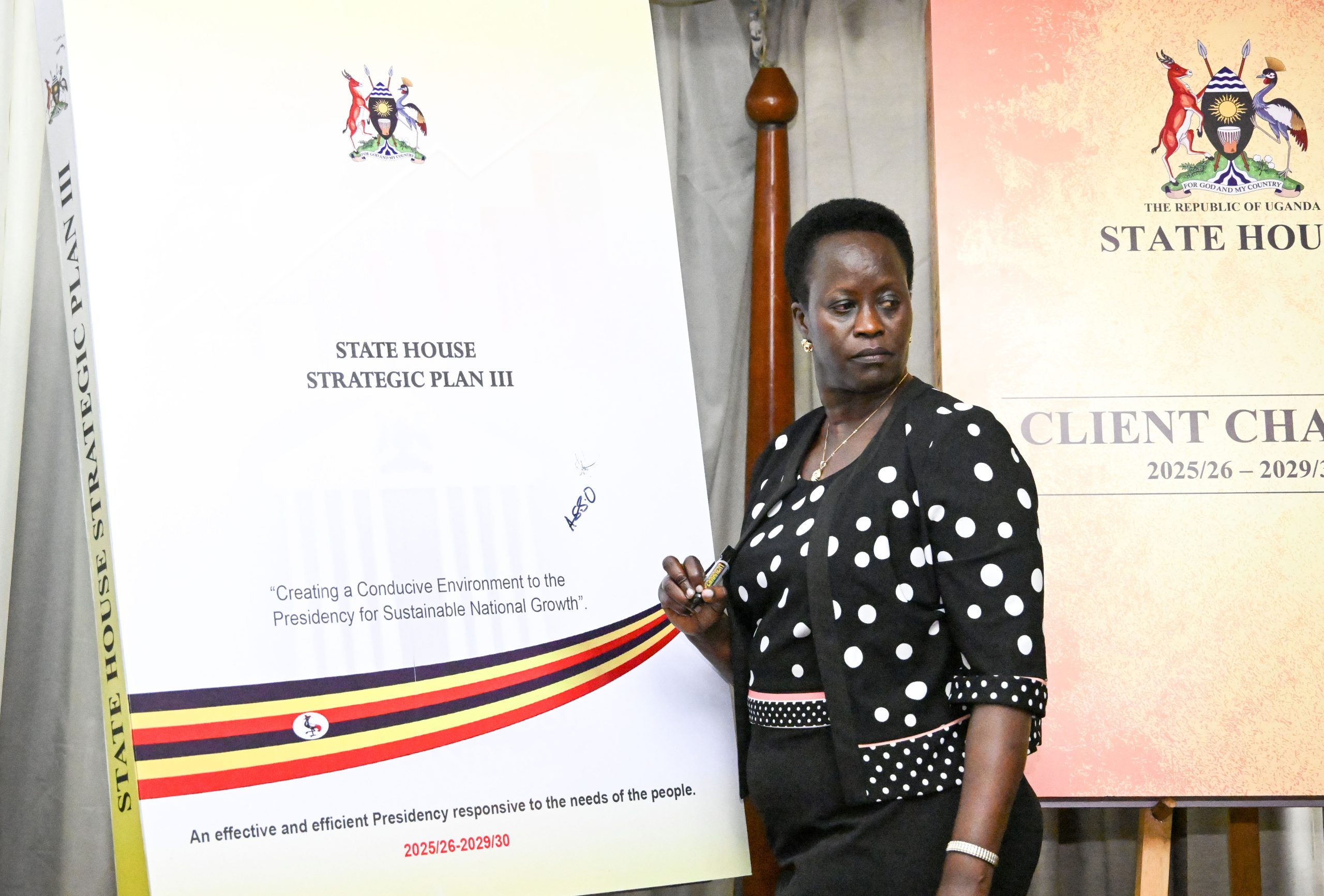 Launch of the State House Strategic Development Plan, Service Delivery Standards and Client Chapter on the 30th June 2026