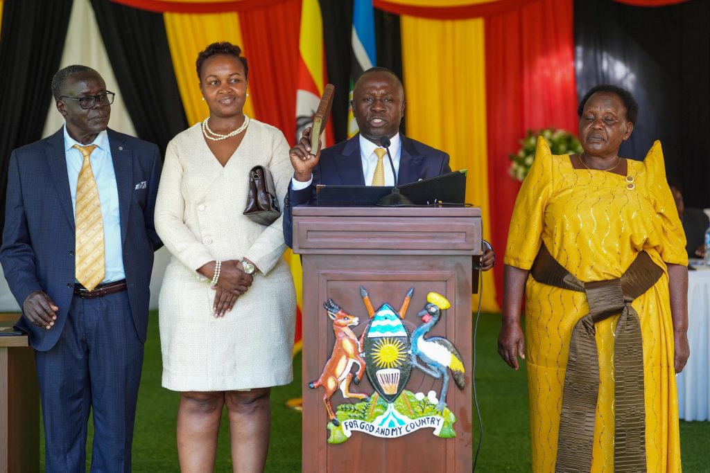 Swearing in ceremony of Ministers - State House Entebbe - 8 June 2026