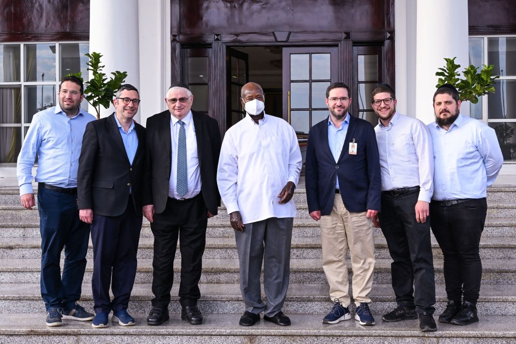 President Museveni Hosts Former Israeli Hostage Gilbert Weill - State House Entebbe - 23-Jun-2026