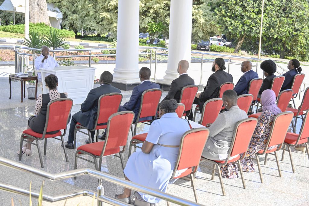 President Museveni Meets Al Mansour Holding Delegation - State House Entebbe - 27-Jun-2026
