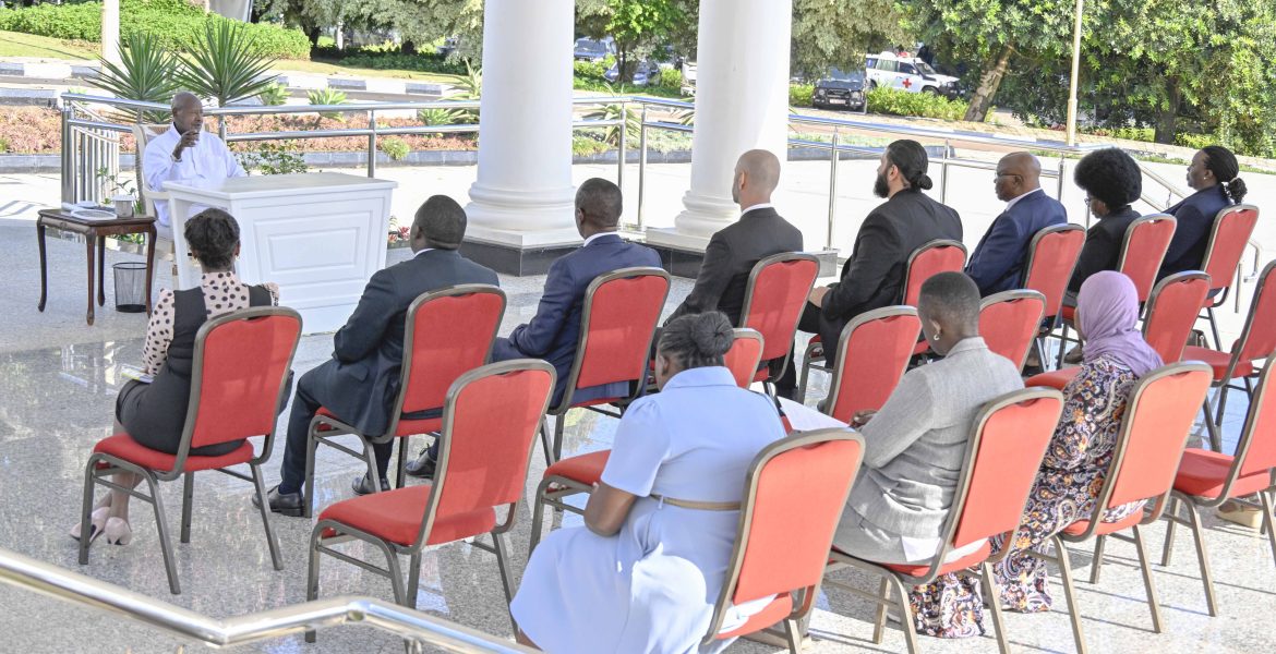 President Museveni Meets Al Mansour Holding Delegation - State House Entebbe - 27-Jun-2026