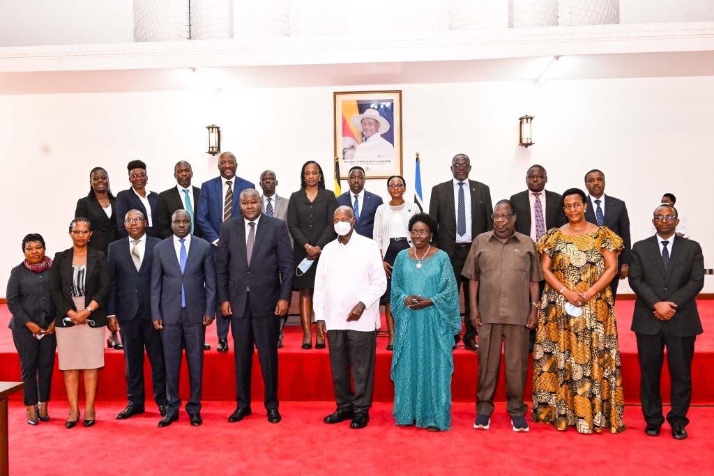 President Museveni Meets EAC-SG Stephen P Mbundi - State Lodge Nakasero - 09-Jun-2026