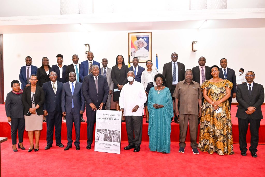 President Museveni Meets EAC-SG Stephen P Mbundi - State Lodge Nakasero - 09-Jun-2026