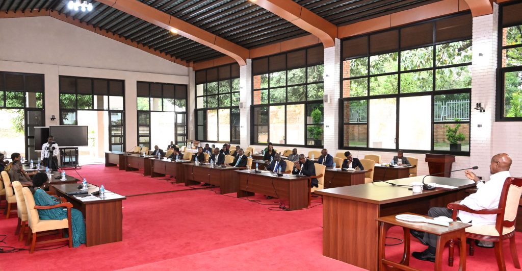 President Museveni Meets EAC-SG Stephen P Mbundi - State Lodge Nakasero - 09-Jun-2026