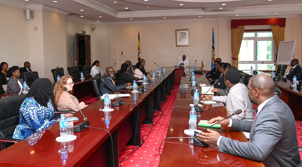 President Museveni Meets WHO Director-General Dr Tedros Adhanom - SH Entebbe - 08-Jun-2026