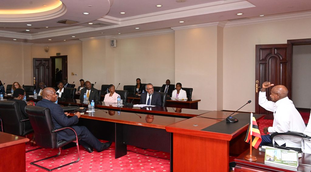 President Museveni Meets WHO Director-General Dr Tedros Adhanom - SH Entebbe - 08-Jun-2026
